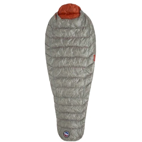 Спальный мешок Big Agnes Pluton UL 40 (850 Downtek) Long gray/pumpkin - LEFT: Тип кокон