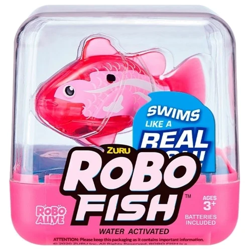 Інтерактивна іграшка Pets & Robo Alive Роборибка, рожевий (7125SQ1-3)