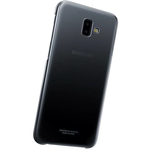 Чохол для телефона Samsung Gradation Cover Black (EF-AJ610CBEGRU) для Samsung J610 Galaxy J6+: Колір черный