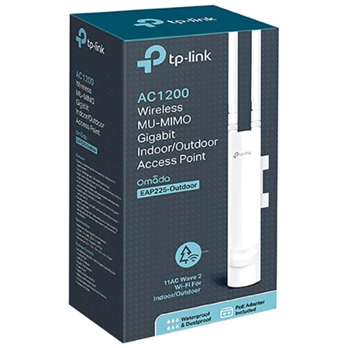 Точка доступа WiFi TP-Link (EAP225-OUTDOOR): Коефициент усиления антенны 4 dBi