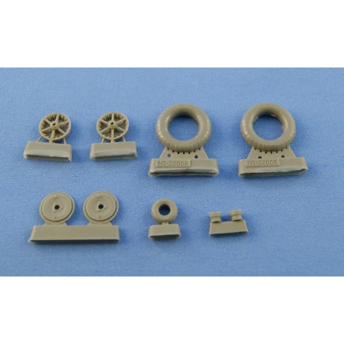 Колеса Northstar Models для Me.109 E-1-E-3 (смола)