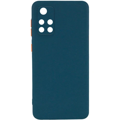 Аксесуар для смартфона Mobile Case Square Full Camera Green для Xiaomi Poco M4 Pro 5G / Note 11T 5G