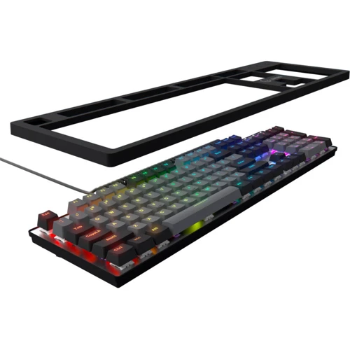 Клавиатура Lorgar Azar 514 RGB USB UA Black (LRG-GK514B-UA): Интерфейс подключения USB