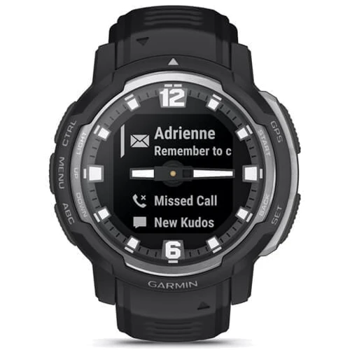 Смарт-часы Garmin Instinct Crossover Black (010-02730-03): Стандарт защиты 10 ATM