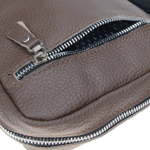 Мужская сумка планшет Borsa Leather коричневая (10t1024-brown): Тип Сумки
