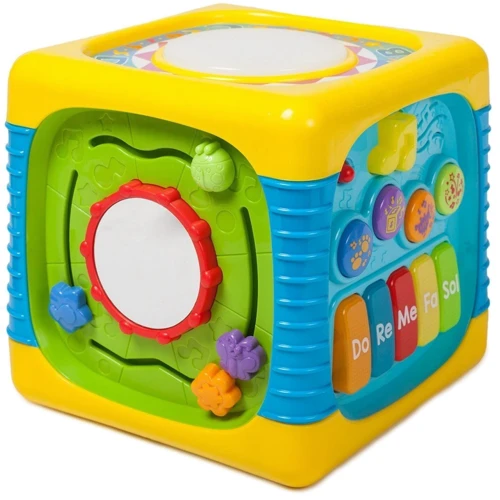 Развивающий музыкальный кубик WinFun (0741 NL): Возраст Менее 1 года