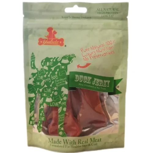 Лакомство для собак Yalute Bone Shape of Duck and Apple утка и яблоко 100 г (DU-44)