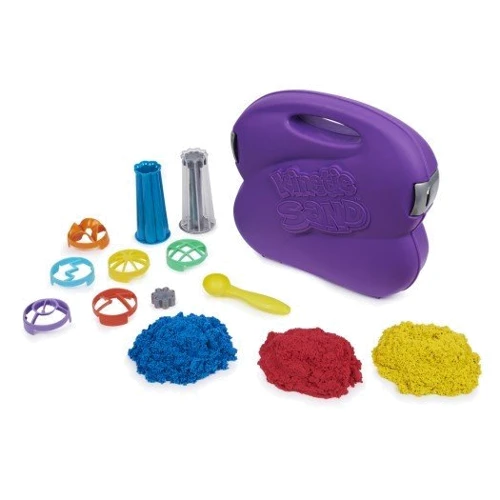 Набір піску для дитячої творчості - Kinetic Sand Веселі вихори (907 g піску, аксесуарів)