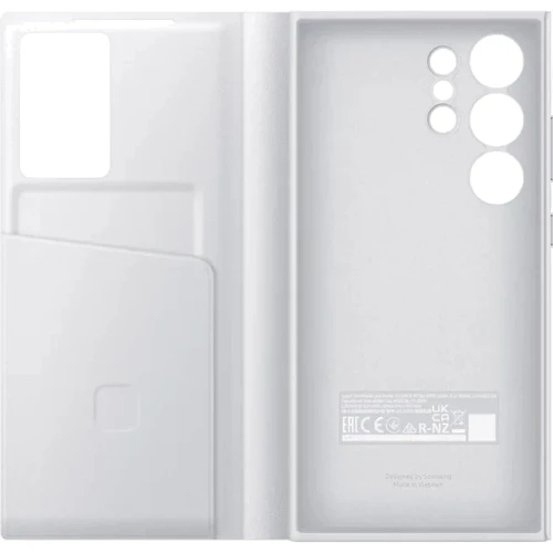 Чехол для телефонов Samsung Smart View Wallet Case White (EF-ZS928CWEGWW) for Samsung S928 Galaxy S24 Ultra: Цвет белый