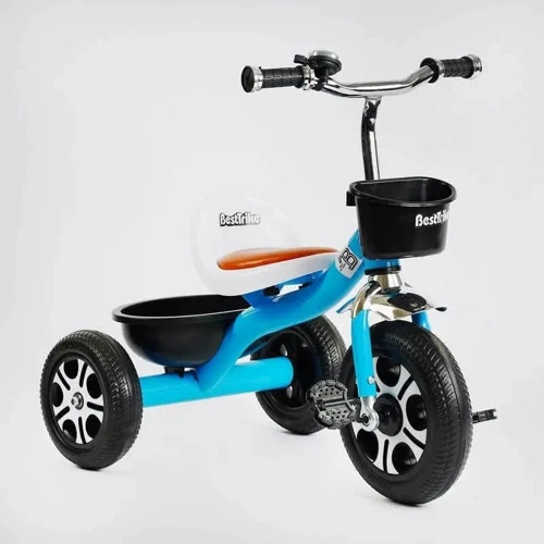 Велосипед 3-х колёсный BestTrike пено колесо голубой (LM-5788)