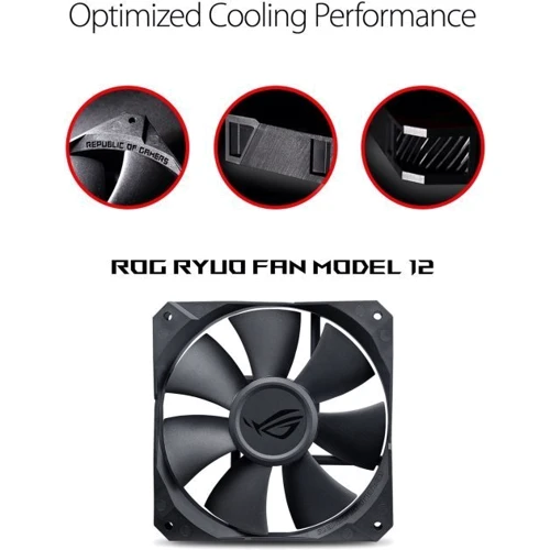 Кулер ASUS ROG-RYUO-120 (90RC0010-M0UAY0): Количество вентиляторов, шт 1