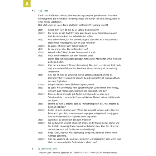 Deutsch üben: Hören und Sprechen B1 mit Audios: ISBN 9783197174938, 978-3-19-717493-8
