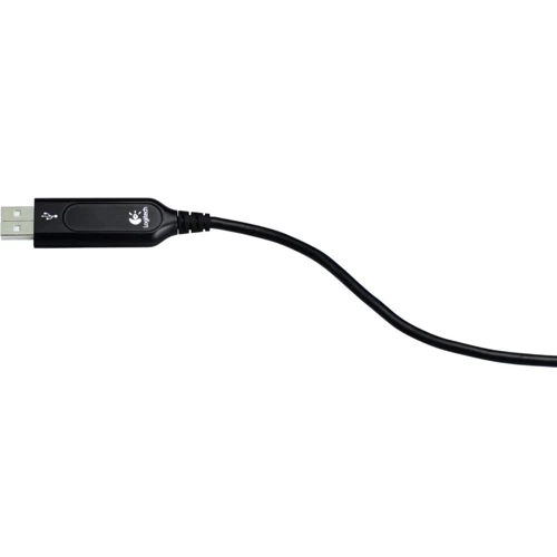 Наушники Logitech H390 USB Black (981-000406): Тип крепления оголовные