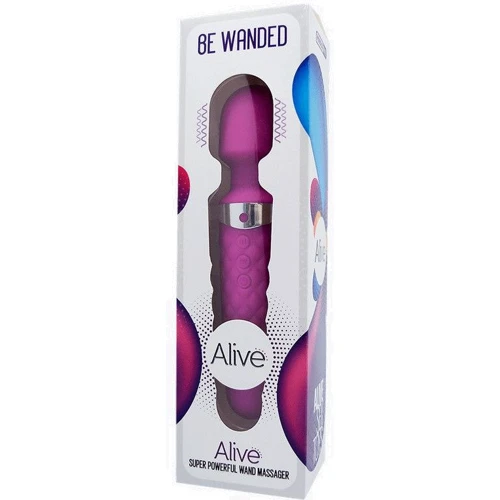 Мини-вибромассажер Alive Be Wanded Purple