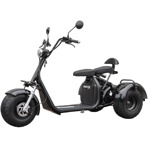 Електроскутер Maxxter TRIKE (blaсk), 1000 Вт, чорний