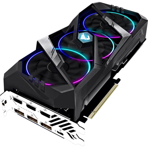 Видеокарта GIGABYTE GeForce RTX2060 SUPER 8192Mb AORUS (GV-N206SAORUS-8GC): Объем памяти, Гб 8
