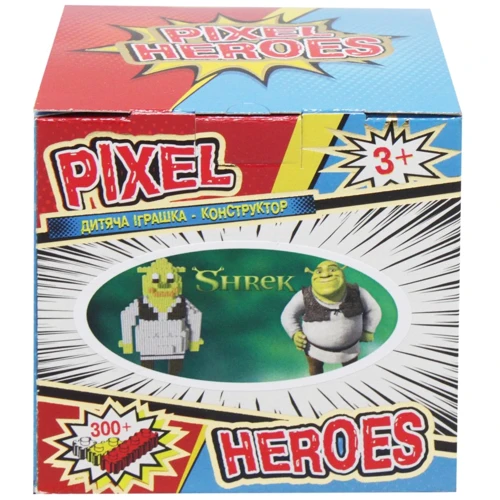 Конструктор VitaToysPixel Heroes Шрек, 491 деталей (VTK 0027)