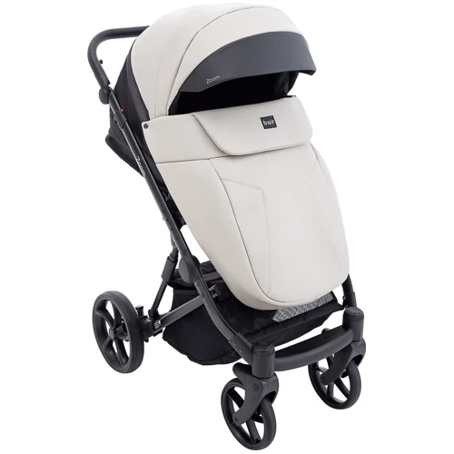 Універсальна коляска 2 в 1 Bair Zoom ECO ZE-17 латте (680782) фото 7
