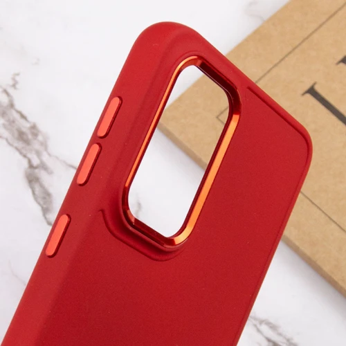 Чохол для телефона TPU Case Bonbon Metal Style Red для Samsung A336 Galaxy A33 5G: Колір червоний