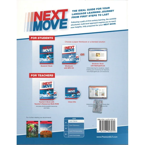 Next Move 1 WB+CD (тетрадь для домашних работ с вложенным CD 4901990000): Производитель Pearson Education Limited
