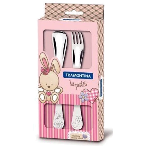 TRAMONTINA BABY Le Petit pink /X2 пр.