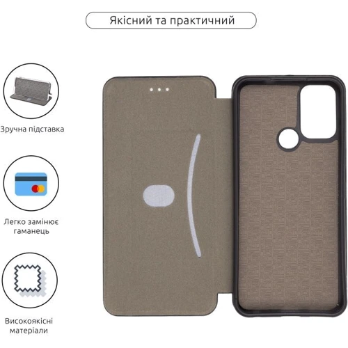 Аксессуар для смартфона ArmorStandart G-Case Black for Nokia C22 (ARM66997): Тип чехол-книжка
