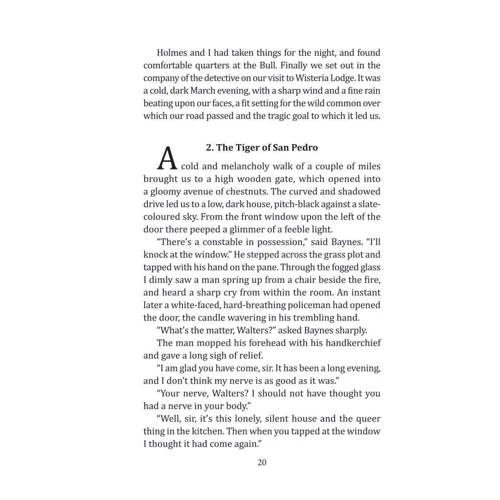 Arthur Conan Doyle: His Last Bow: Количество страниц 205