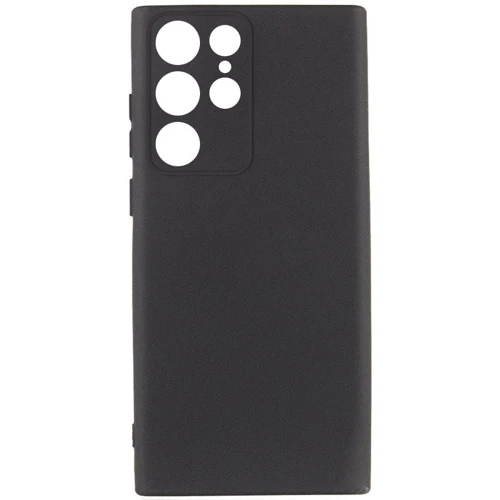 Чохол для телефона TPU Case Getman Liquid Silk Full Camera Black для Samsung S918 Galaxy S23 Ultra