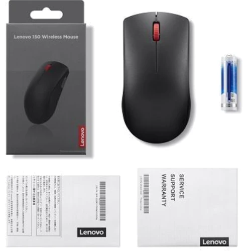 Мышь Lenovo 150 Wireless Mouse Black (GY51L52638)