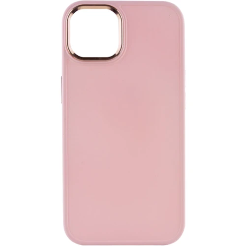 Чехол для iPhone TPU Case Bonbon Metal Style Light Pink for iPhone 13: Цвет розовый