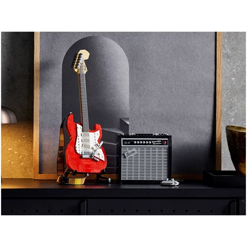 Конструктор LEGO Ideas Fender® Stratocaster™ (21329): Кількість деталей, шт. 1074