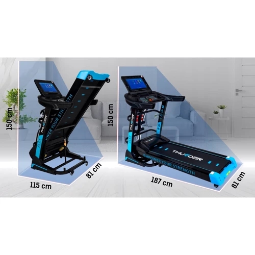 Беговая дорожка THUNDER FLEX-DS-TFT-BLACK (FLEX-DS-TFT-BLACK)