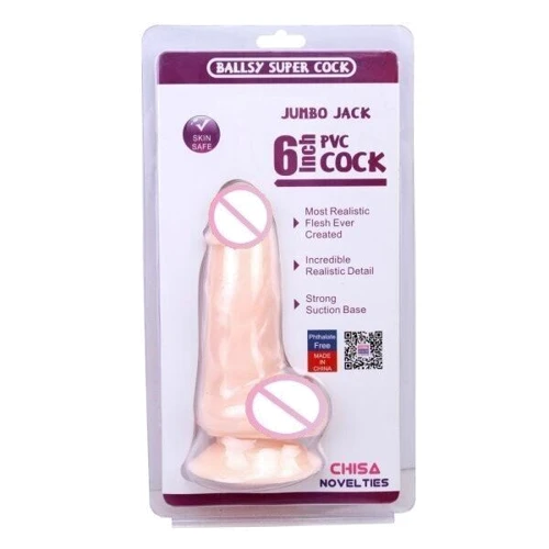 Фаллоимитатор JUMBO JACK 6", 291454
