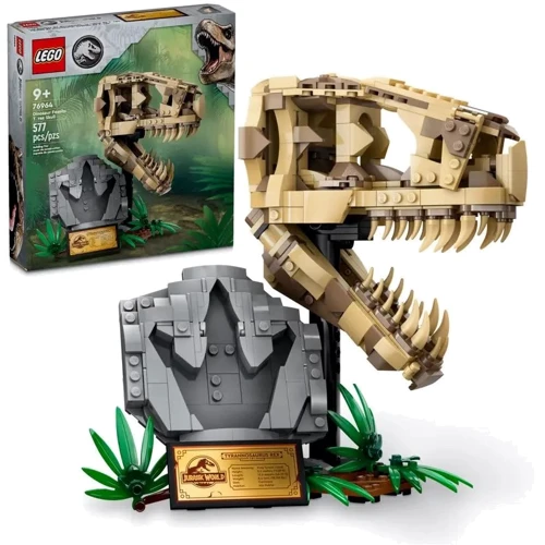 Конструктор LEGO Jurassic World Скам'янілості динозаврів: череп тиранозавра (76964): Серія Jurassic World