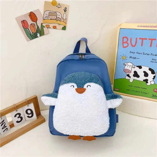 Дитячий рюкзак Evo-kids Small Pinguin Blue (2418-3-Blue -pinguin): Вікова група от 2 до 7 лет