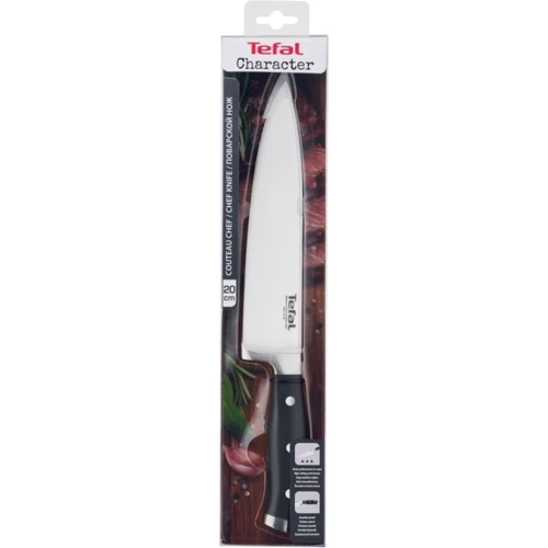 Нож шеф-повара Tefal Character 20 см (K1410274): Лезвие Нержавеющая сталь