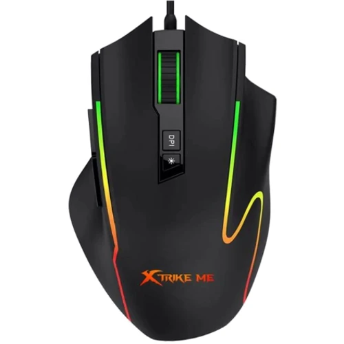 Мышь Xtrike ME GM-518 USB RGB Black (GM-518)