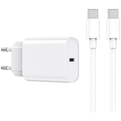 Зарядное устройство WIWU USB-C Wall Charger Wi-U001 20W with cable USB-C White