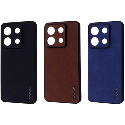 Аксессуар для смартфона WAVE Leather Case Dark Brown for Xiaomi Redmi Note 13 Pro 5G: Совместимость Xiaomi Redmi Note 13 Pro 5G