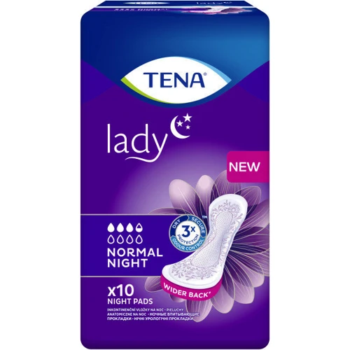 Tena Lady Normal Night Урологічні прокладки для жінок 10 шт.: Класифікація Лікувальна