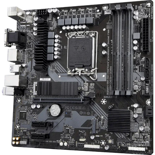 GIGABYTE B760M DS3H DDR4: Роз'єми на платі USB 3.2 Gen 1, USB 3.2 Gen 2, USB 2.0