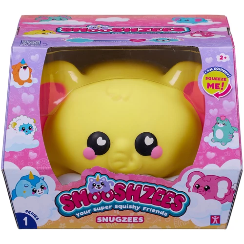 Коллекционная игрушка-антистресс Smooshzees серии Snugzees Слон Кастед (8237) фото 7