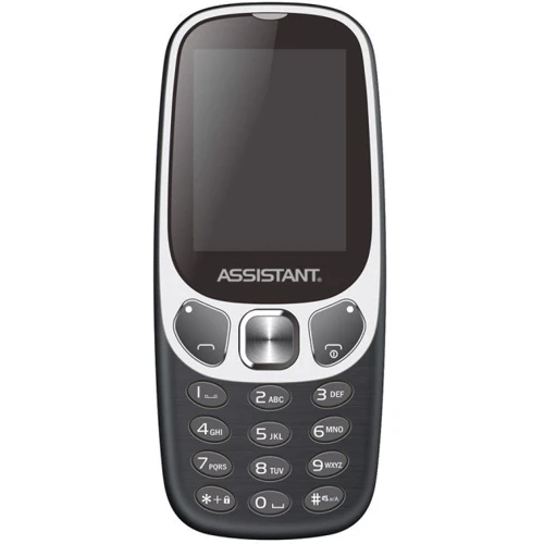Мобільний телефон Assistant AS-203 Dual Sim Black (UA UCRF)