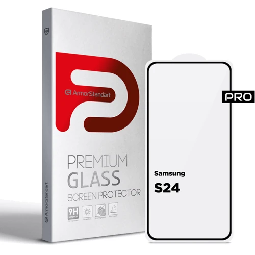 ArmorStandart Tempered Glass Pro Black for Samsung S921 Galaxy S24 / S931 Galaxy S25 (ARM72436) фото 7