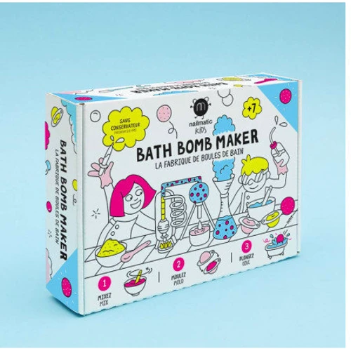 Набор для изготовления бомбочки для ванны Nailmatic (401BBMAKER): Производитель Nailmatic