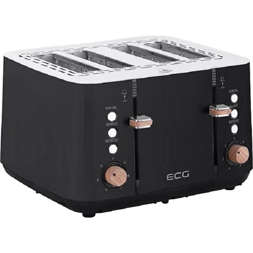 Тостер ECG ST 4768 Timber Black фото 4