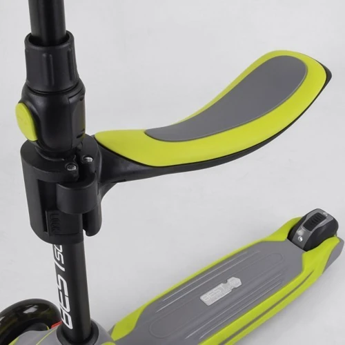 Самокат Best Scooter серо-салатовый (JS-20815): Материал колес полиуретан