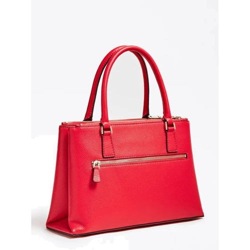 Женская сумка тоут Guess Becca Status Satchel красная (HWVG7742060-RED): Пол Женский