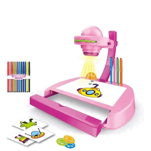 Детский проектор YI MA TOYS для рисования YM887 с фломастерами