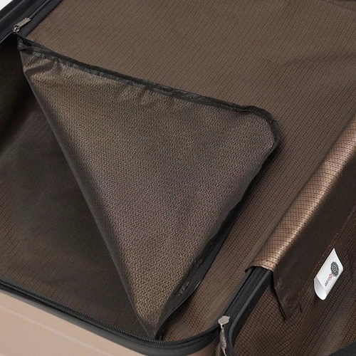 Валіза Ricco Grande М золотиста (T1ABS500gold-M): Тип ручки Телескопическая ручка, Короткая ручка